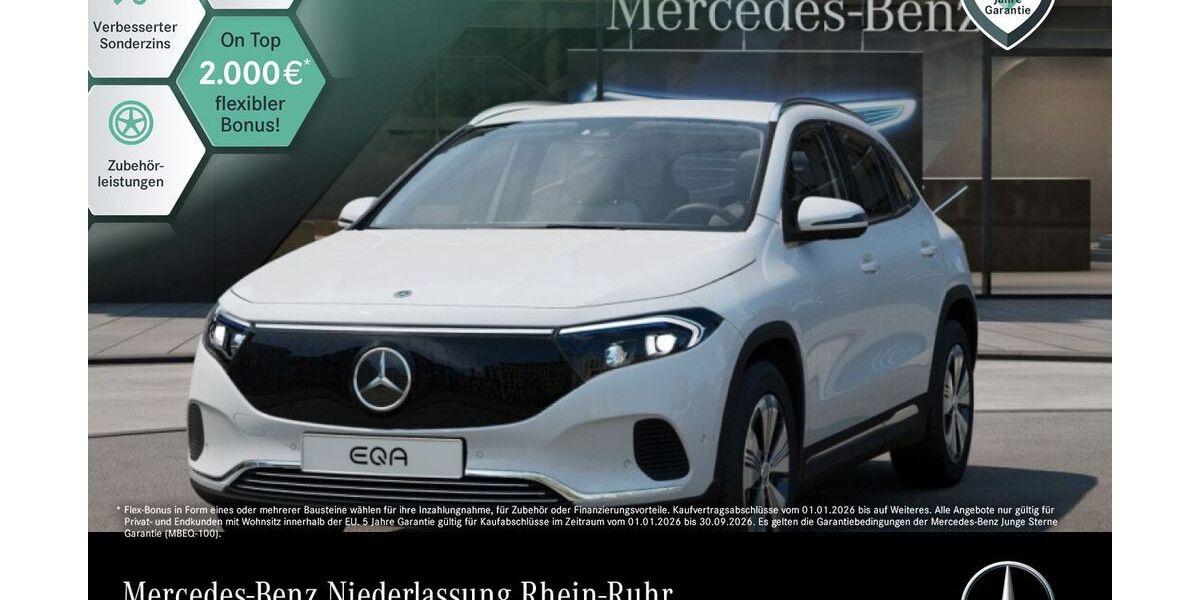 Mercedes-Benz EQA 17.062 km 37.890 &euro; Düsseldorf 40470