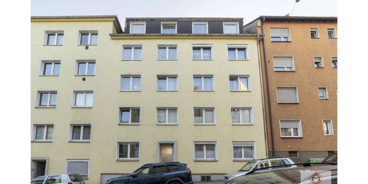 Etagenwohnung Wuppertal Barmen - 2 Zimmer, 43 m&sup2;, 75.000&euro; | Angebot:25571545
