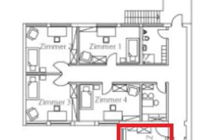 Wohnung Duisburg Duissern - 1 Zimmer, 16 m&sup2;, 308&euro; | Angebot:27162921