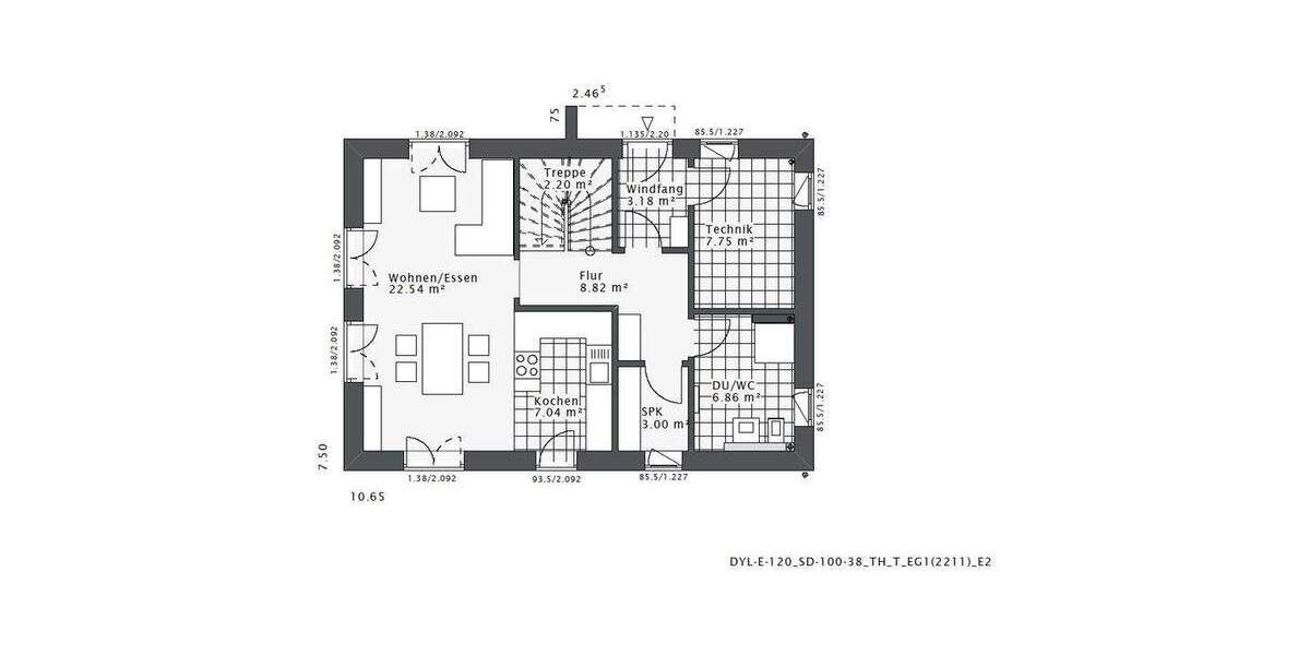 Einfamilienhaus Monheim am Rhein Baumberg - 4 Zimmer, 121 m&sup2;, 562.300&euro; | Angebot:25734223