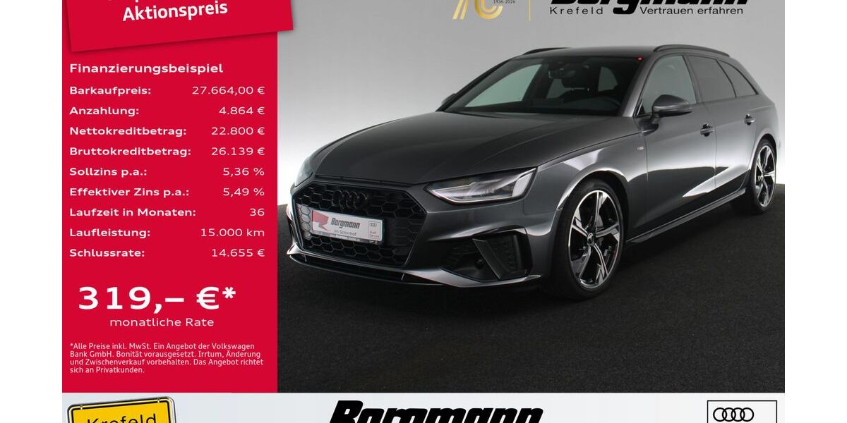 Audi A4 76.518 km 26.970 &euro; Krefeld 47803