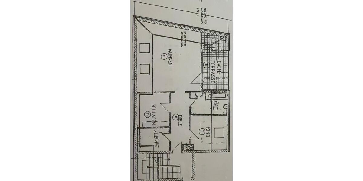 Dachgeschoßwohnung Mülheim an der Ruhr - 3 Zimmer, 78 m&sup2;, 900&euro; | Angebot:27539317