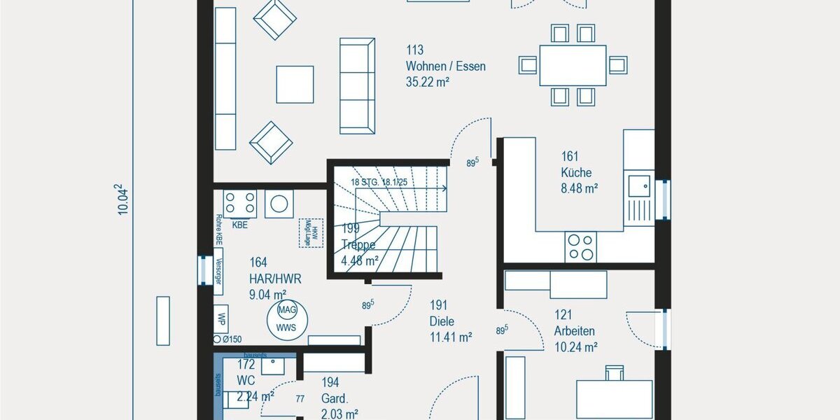 Raum für Ihre Träume - Flexibles Einfamilienhaus mit Ausbaupotenzial - Einfamilienhaus Remscheid Reinshagen | Angebot:27493115