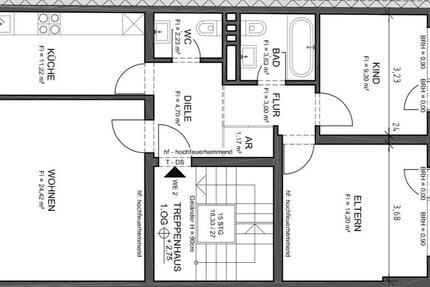 Wohnung Essen Stadtbezirk III - 3 Zimmer, 75 m&sup2;, 995&euro; | Angebot:26008521