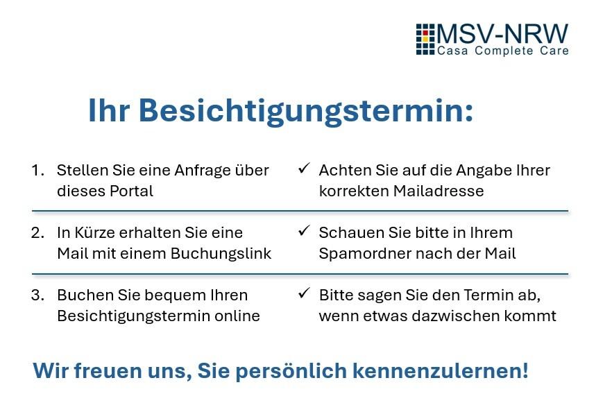 Etagenwohnung Mettmann - 2 Zimmer, 60 m&sup2;, 625&euro; | Angebot:25225954