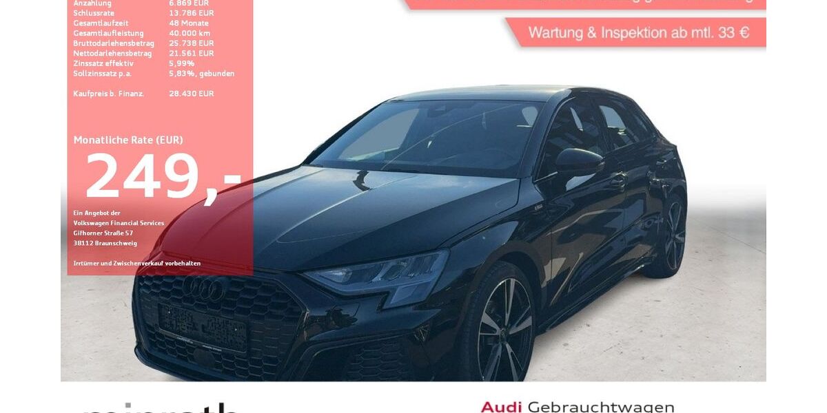 Audi A3 54.753 km 27.660 &euro; Moers-Hülsdonk 47441