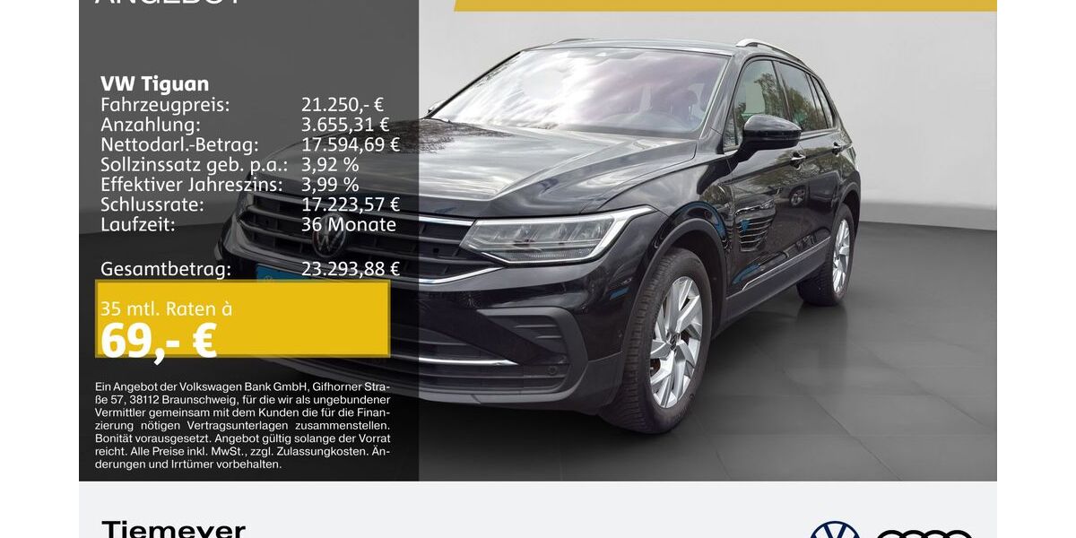 VW Tiguan 65.644 km 21.250 &euro; Gelsenkirchen 45894