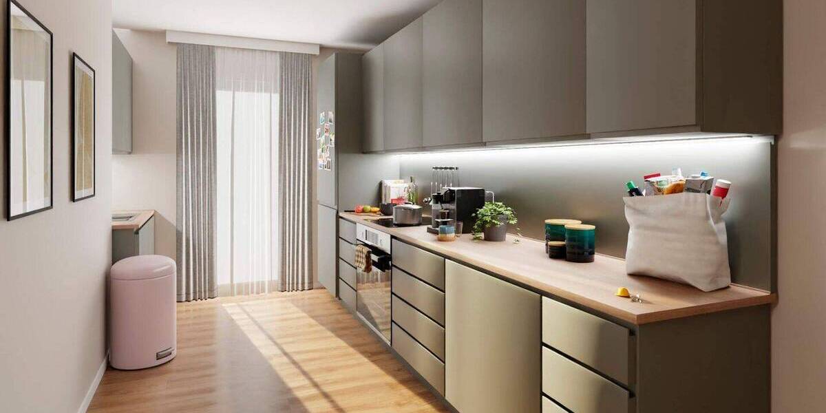 Etagenwohnung Düsseldorf Benrath - 2 Zimmer, 66 m&sup2;, 395.900&euro; | Angebot:26014732