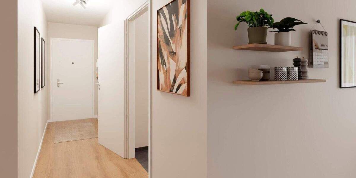 Etagenwohnung Düsseldorf Benrath - 2 Zimmer, 66 m&sup2;, 399.900&euro; | Angebot:25957953