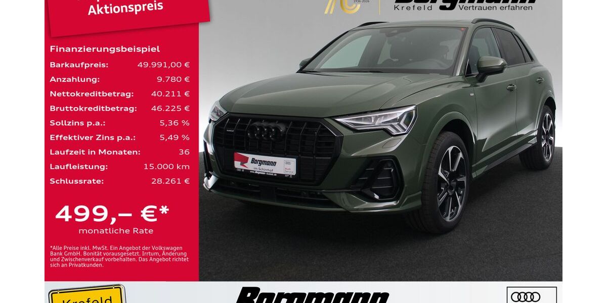 Audi Q3 17.594 km 49.991 &euro; Krefeld 47803