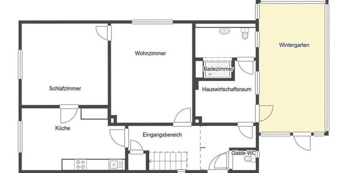 Einfamilienhaus Düsseldorf Vennhausen - 4 Zimmer, 95 m&sup2;, 525.000&euro; | Angebot:26629632