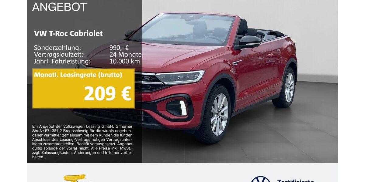 VW T-Roc 20.730 km 30.670 &euro; Remscheid 42897