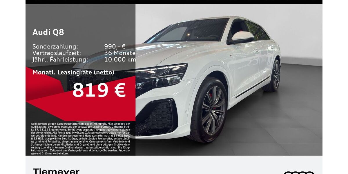 Audi Q8 1.050 km 87.440 &euro; Oberhausen 46047