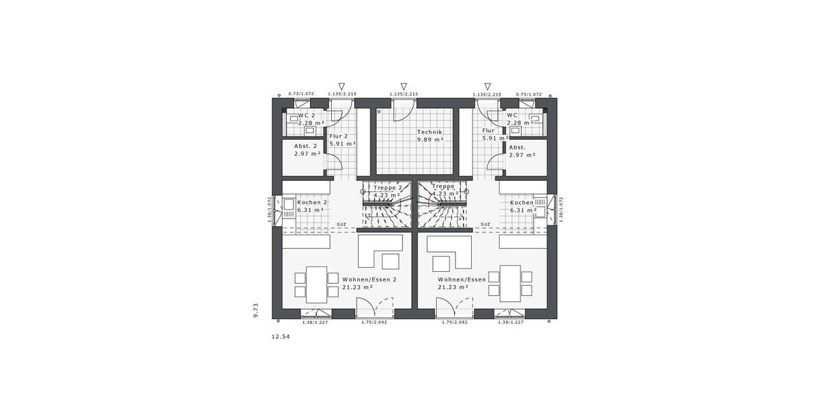 Doppelhaushälfte Kaarst Büttgen - 8 Zimmer, 190 m&sup2;, 825.400&euro; | Angebot:26290528