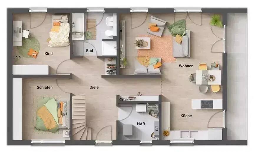 Bungalow Gelsenkirchen Neustadt - 3 Zimmer, 100 m&sup2;, 336.810&euro; | Angebot:25769686