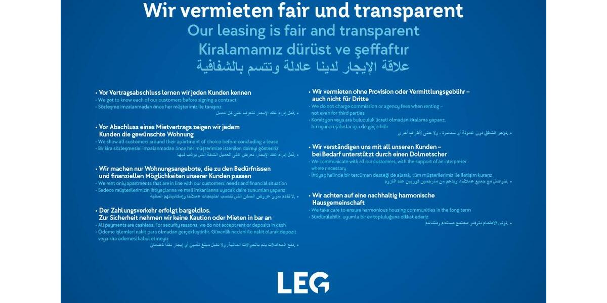 Etagenwohnung Essen Stadtbezirk V - 2 Zimmer, 54 m&sup2;, 539&euro; | Angebot:21667072