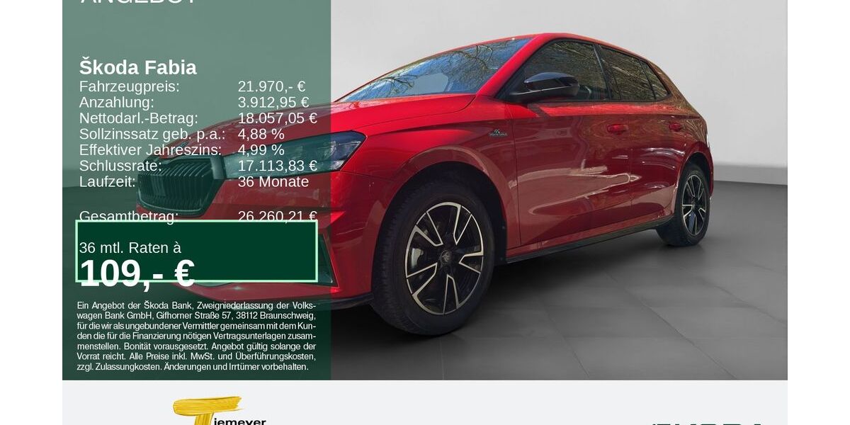 Skoda Fabia 18.128 km 21.310 &euro; Remscheid 42857