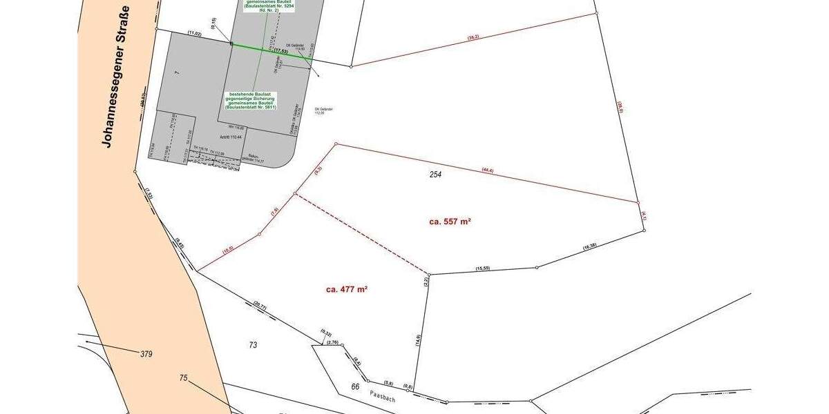 Grundstück Hattingen Bredenscheid-Stüter - 120.000&euro; | Angebot:25743252