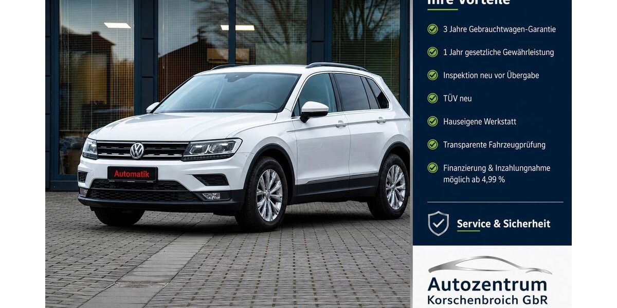 VW Tiguan 55.400 km 22.980 &euro; Korschenbroich 41352