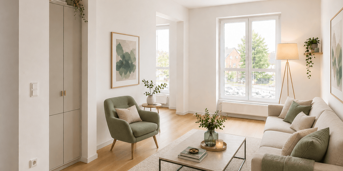 Etagenwohnung Meerbusch Necklenbroich - 2 Zimmer, 37 m&sup2;, 710&euro; | Angebot:27489581