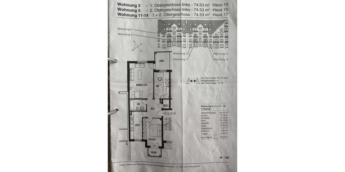 Etagenwohnung Wuppertal Lichtenplatz - 3 Zimmer, 75 m&sup2;, 250.000&euro; | Angebot:27127729