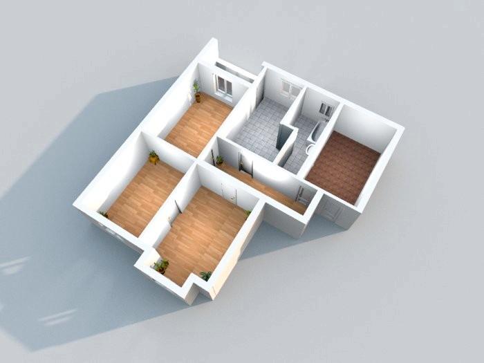 Etagenwohnung Gelsenkirchen Ückendorf - 3 Zimmer, 78 m&sup2;, 570&euro; | Angebot:27547079
