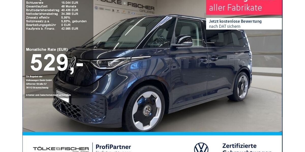 VW ID. Buzz 52.681 km 40.936 &euro; Krefeld 47805
