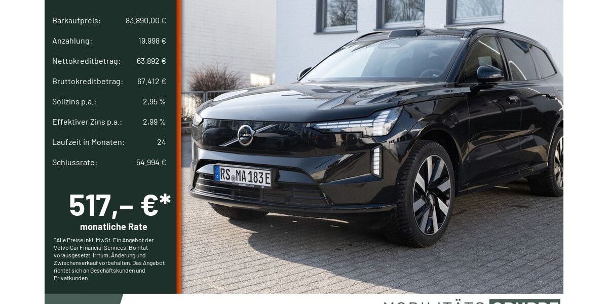 Volvo EX90 1.500 km 83.290 &euro; Remscheid 42855