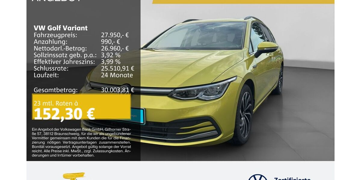 VW Golf 38.850 km 27.480 &euro; Duisburg 47059