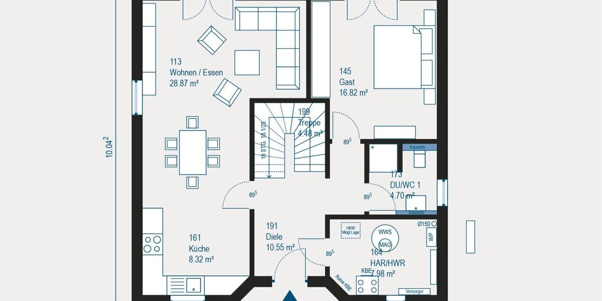 Ihr Traum vom Eigenheim - Flexibles Ausbauhaus für individuelle Wünsche - Einfamilienhaus Remscheid Reinshagen | Angebot:27493141