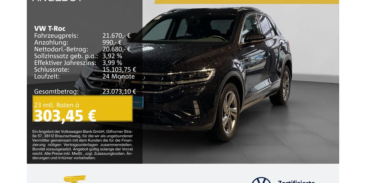 VW T-Roc 65.217 km 21.330 &euro; Remscheid 42897