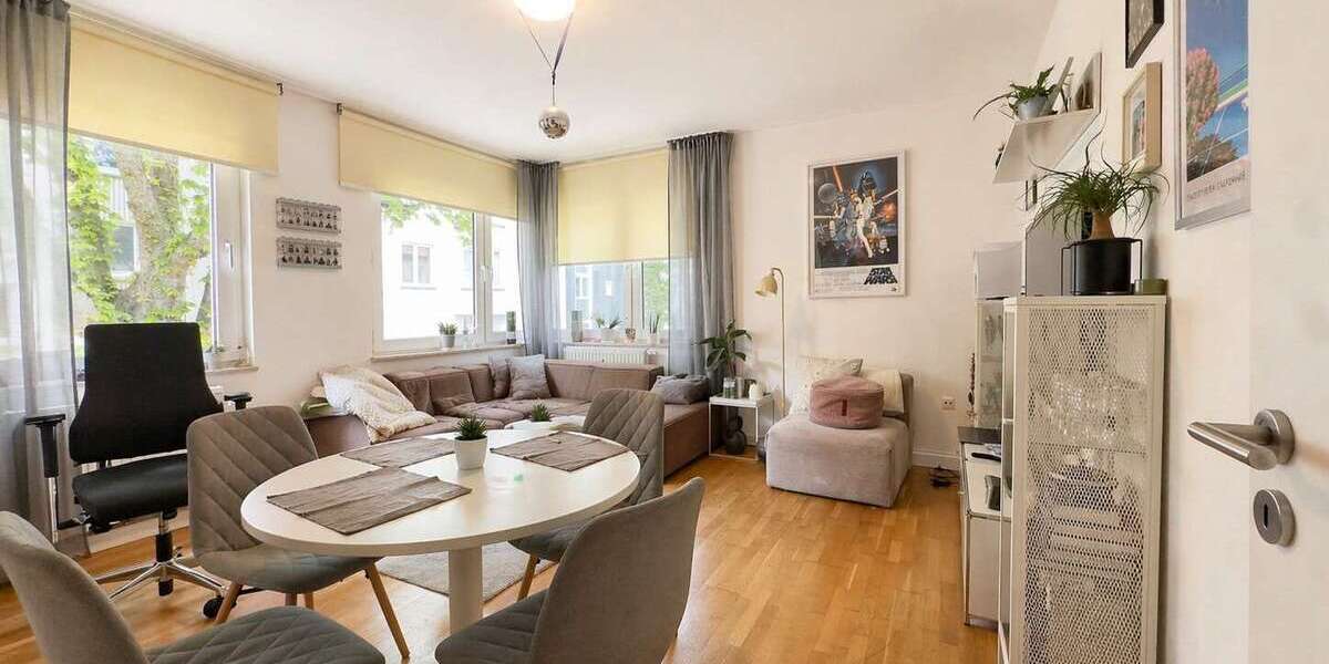 Etagenwohnung Essen Stadtbezirk II - 2 Zimmer, 52 m&sup2;, 570&euro; | Angebot:26564618