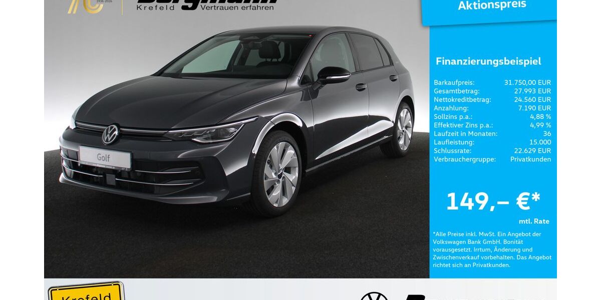 VW Golf 2.500 km 31.750 &euro; Krefeld 47803