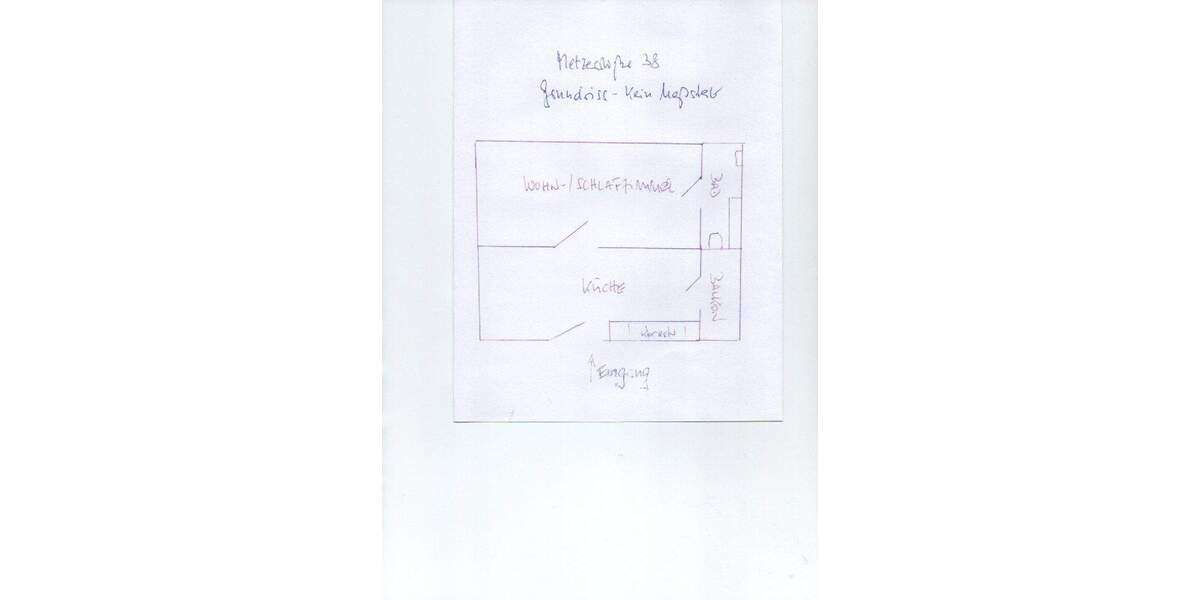 Etagenwohnung Duisburg Untermeiderich - 1 Zimmer, 41 m&sup2;, 320&euro; | Angebot:25679303