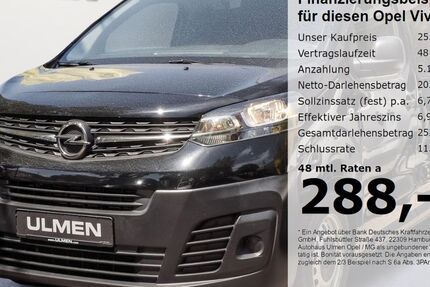 Opel Vivaro 51.730 km 25.950 &euro; Düsseldorf 40231