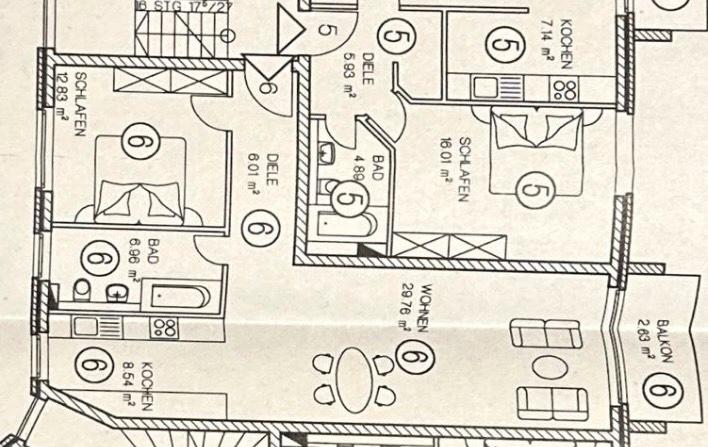 Etagenwohnung Neuss Gnadental - 2 Zimmer, 67 m&sup2;, 1.249&euro; | Angebot:25929426