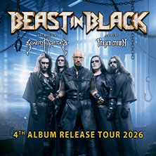 Beast In Black - 4th Album Release Tour 2026 22.11.2026 Turbinenhalle