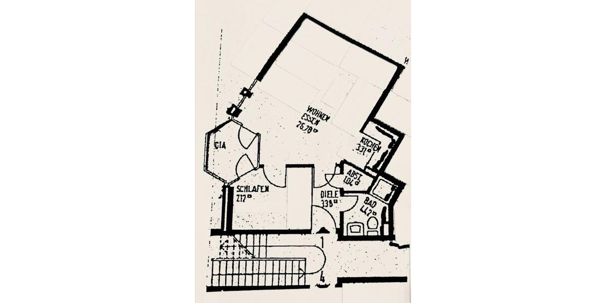 Etagenwohnung Düsseldorf Stadtbezirk 2 - 2 Zimmer, 50 m&sup2;, 299.000&euro; | Angebot:26586258