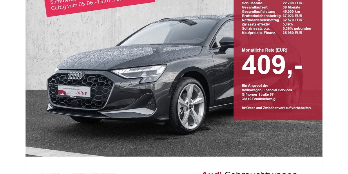 Audi A3 8.590 km 34.840 &euro; Düsseldorf 40474