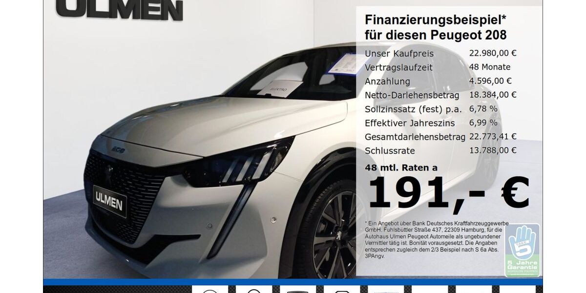 Peugeot 208 9.335 km 22.980 &euro; Düsseldorf 40233