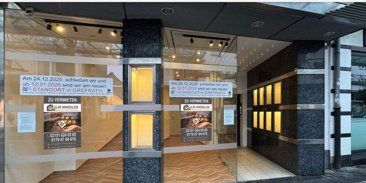 Gewerbeobjekt Krefeld Stadtmitte - 840&euro; | Angebot:25800004