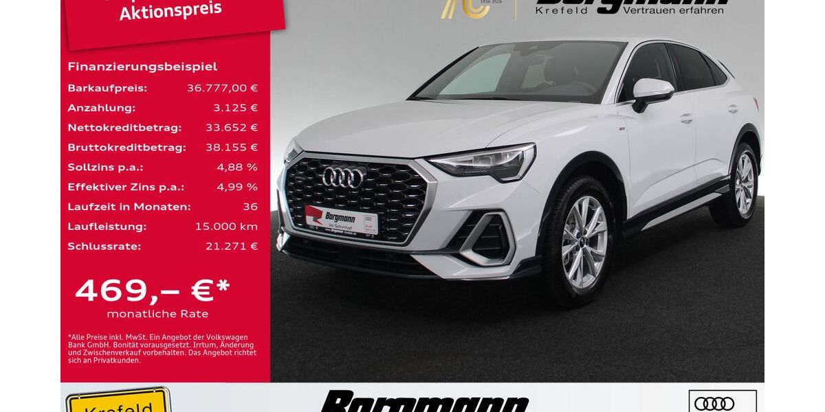 Audi Q3 11.429 km 36.777 &euro; Krefeld 47803