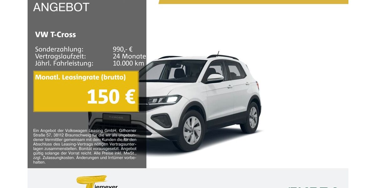 VW T-Cross 11.323 km 19.970 &euro; Remscheid 42857