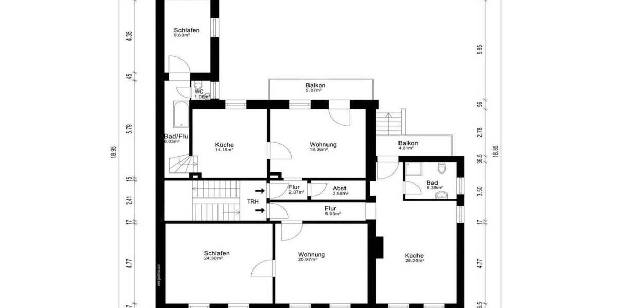 Mehrfamilienhaus, Wohnhaus Solingen Merscheid - 1 Zimmer, 407 m&sup2;, 579.000&euro; | Angebot:26570127