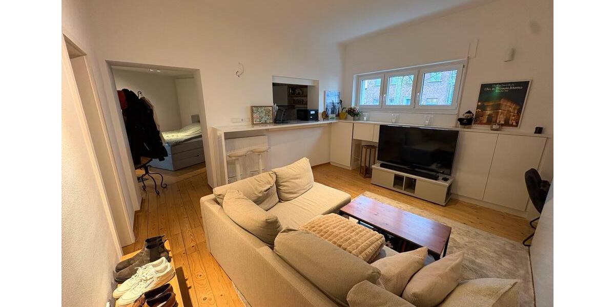 Erdgeschoßwohnung Düsseldorf Stadtbezirk 5 - 2 Zimmer, 48 m&sup2;, 950&euro; | Angebot:25145453