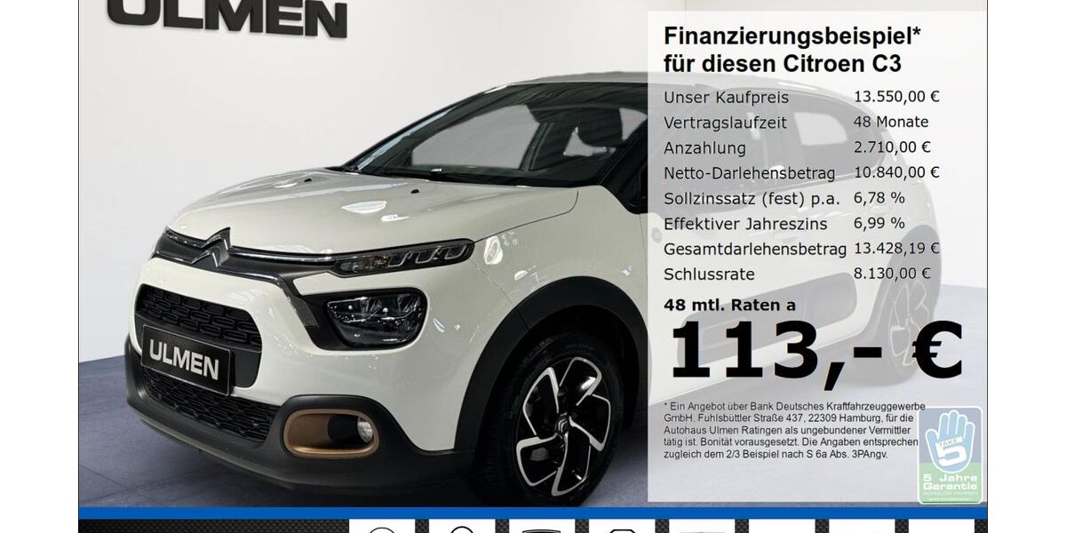 Citroen C3 17.416 km 13.550 &euro; Ratingen 40880