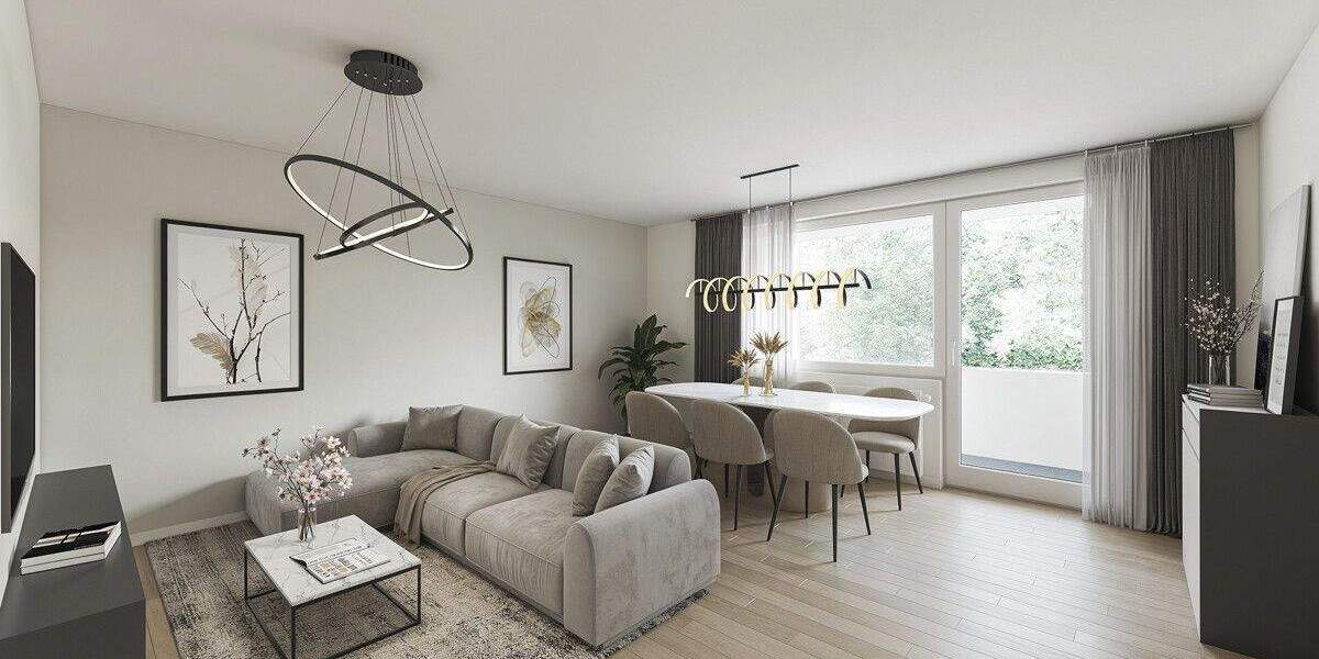 Etagenwohnung Düsseldorf / Unterbach Unterbach - 3 Zimmer, 76 m&sup2;, 249.000&euro; | Angebot:25748187