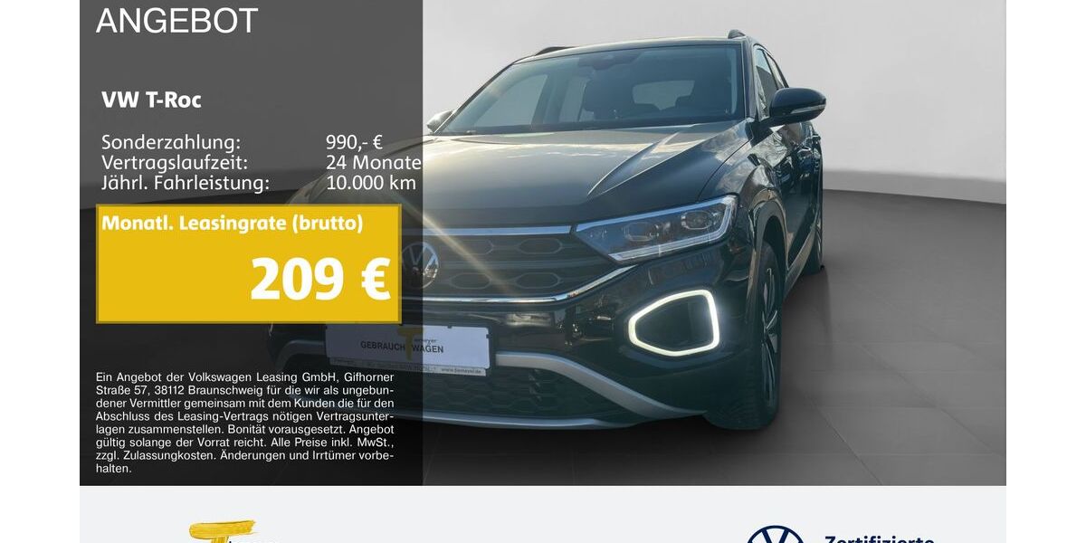 VW T-Roc 18.949 km 28.490 &euro; Duisburg 47059