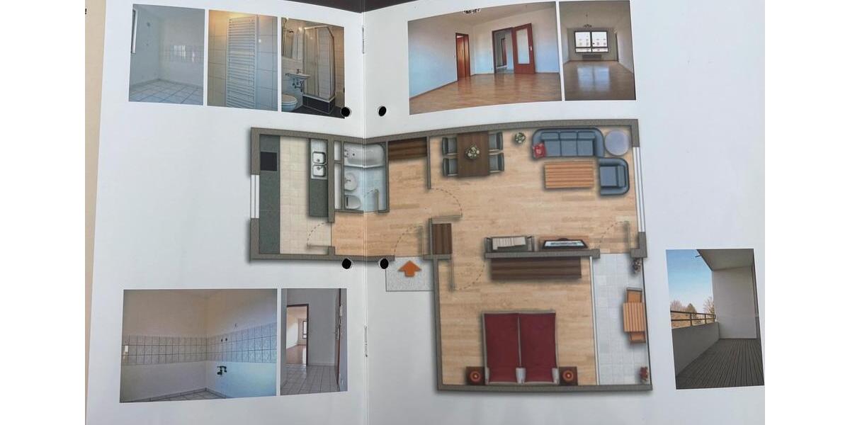 Etagenwohnung Monheim am Rhein - 2 Zimmer, 54 m&sup2;, 205.000&euro; | Angebot:27427326