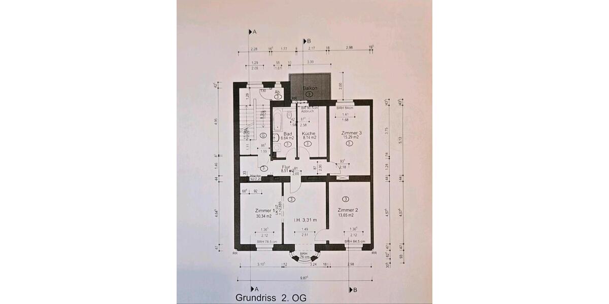 Etagenwohnung Erkrath - 4 Zimmer, 85 m&sup2;, 420.000&euro; | Angebot:26618507